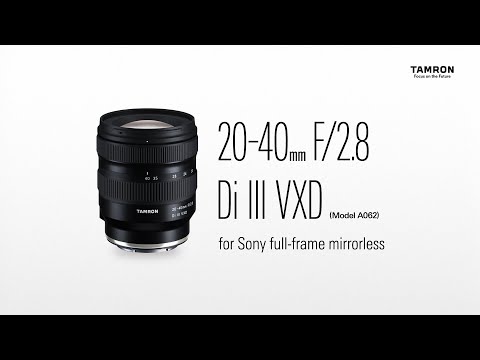 Lente Tamron 20-40mm f/2.8 Di III VXD para Sony E: Grande Angular