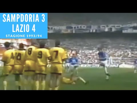1 maggio 1994: Sampdoria Lazio 3 4