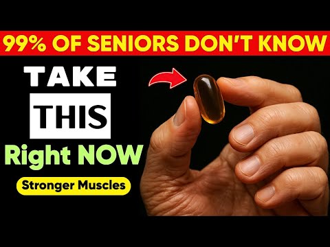 SENIORS, Stop Muscle Loss NOW with THIS One Vitamin in Your Diet!