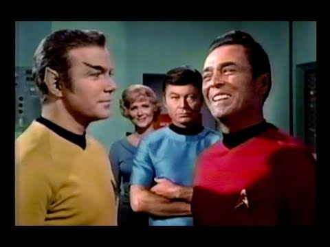 Scotty Admires Captain Kirk's Ears and Drinks Alien Under Table - 1968