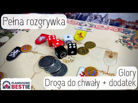 Planszowe Bestie #205 - Glory: Droga do Chwały + dodatek Błędny Rycerz - Pełna rozgrywka 23.05.2023