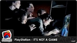PlayStation - IT'S NOT A GAME - Deutschland TV Commercial (1998)