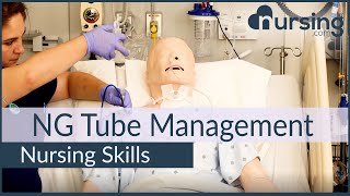 NG Tube Management (Nursing Skills)