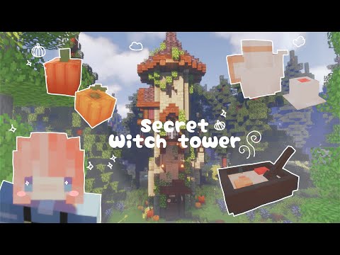 Minecraft | Secret witch tower🎃🌿 | Mizuno CIT | speedbuild