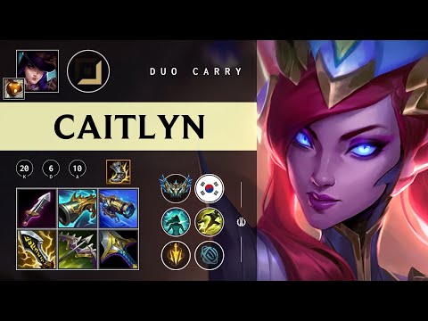Caitlyn ADC vs Miss Fortune - KR Challenger Patch 26.02
