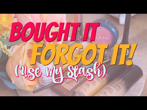 Bought it Forgot it (Shop My Stash) UPDATE! | DreaCN Video
