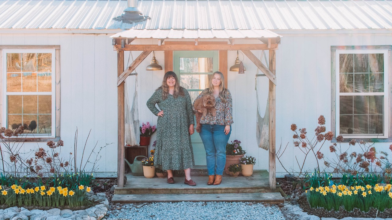 We Turned a SHED into a HOME (Tiny Cozy Cottage Tour)