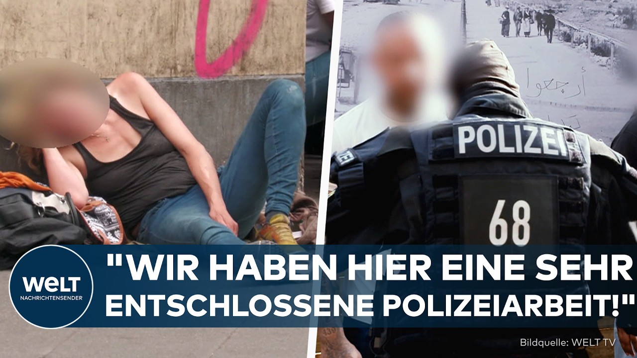 FRANKFURT: Großrazzien im Bahnhofsviertel! Polizei geht härter gegen Kriminalität vor!
