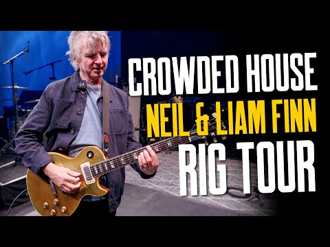 Neil Finn & Liam Finn Of Crowded House [Guitar Rig Tour 2022]