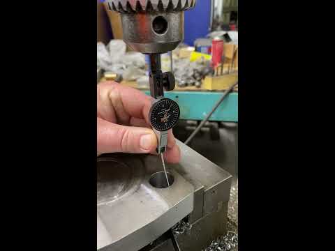 CNC Machinist: finding the center of a hole is indicator