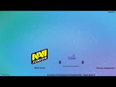 [RUVOD] NAVI Junior vs... | European Development Championship 1 ОQ2 by RoSS