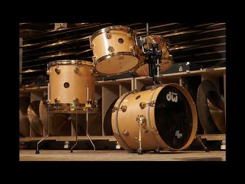 DW 12/13/14/18/20" Pre-Collector's Series Drum Set - Satin Natural Oil - Carl Allen image 26