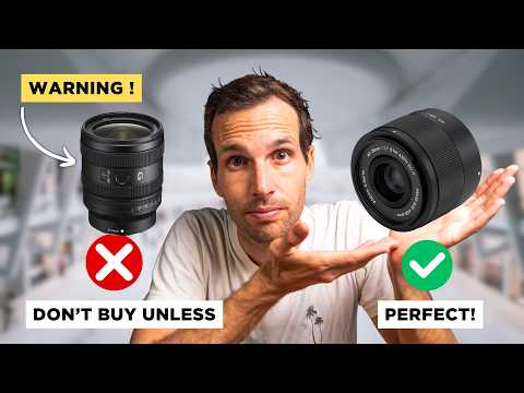 The Only 3 Lenses I'd Buy for Sony (From Cheap to Pro) thumbnail