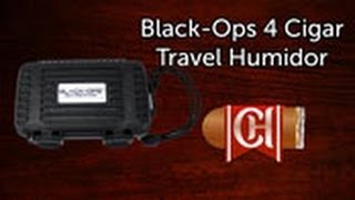 preview picture of video 'Black Ops 4 Cigar Travel Humidor'