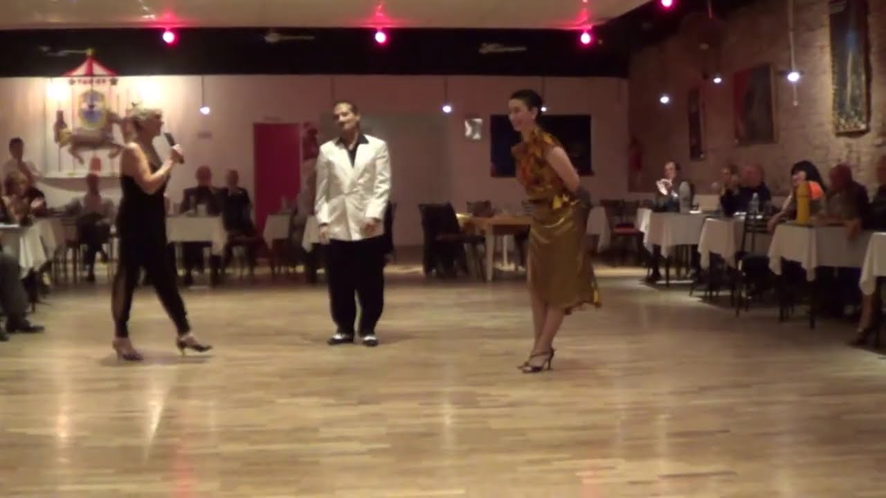 El Puchu & Malena Martos Tango "El Puntazo" J.  D' Arienzo Domingo 07-06-15)