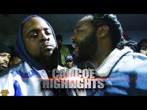 CALICOE GOES OFF VS ILL WILL IN CLASSIC RAP BATTLE - RBE