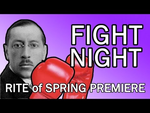 Fight Night - A Brief History of 'The Rite of Spring' Premiere