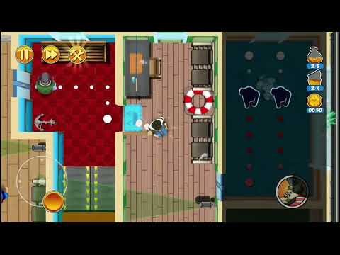 Robbery Bob 2 - Level 19 (Seagull Bay)