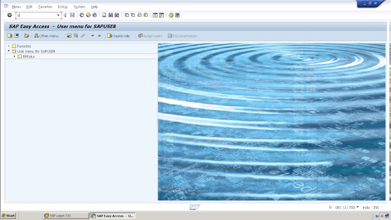 How to activate ICF services in GRC