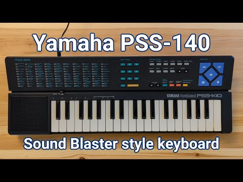 Yamaha PortaSound PSS-140 Synthesizer (YM3812 Chip!) 1988 Japan image 16