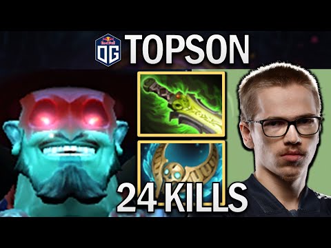 OG.TOPSON STORM SPIRIT WITH 24 KILLS - DOTA 2 7.31 GAMEPLAY