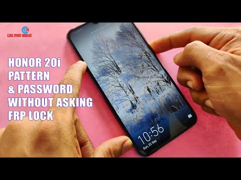 How To Hard Reset Honor 20i Without Asking FRP Lock