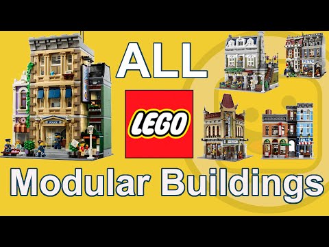 All Lego Modular Buildings (update 2021)