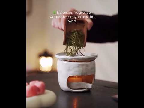 Tea, fire, and calm in one ritual. Re-roast, breathe deep, and let the scent guide you. 🌿✨