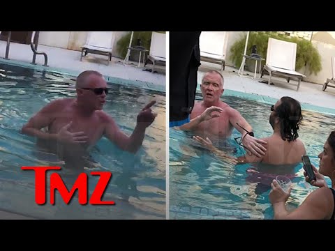 Anthony Michael Hall Berating Hotel Guests In Pool | TMZ