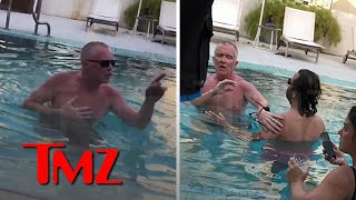 Anthony Michael Hall Berating Hotel Guests In Pool | TMZ