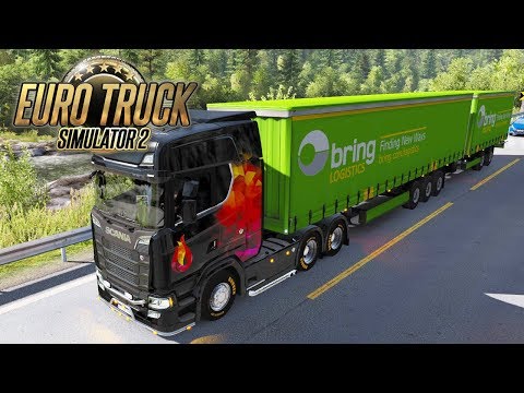 Euro Truck Simulator 2 #20 - THE WEATHER CLEARS IN NORWAY | Friday Week 6