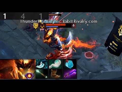 Leostyle - Shadow Fiend | Evil Geniuses vs Thunder Predator  (game 1) BO2 | The International 2021