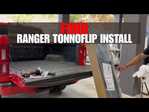 Ford Ranger Bed Cover Installation Video -TonnoFlip Tonneau Covers-