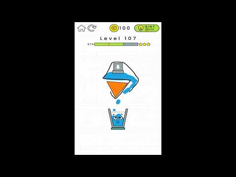 Happy Glass Level 107. 3 Stars Walkthrough