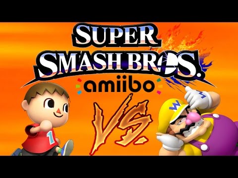 Amiibo Tournament 3 Round 1: Villager VS Wario