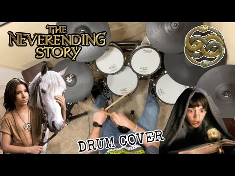 Neverending Story Theme Song by Limahl Drum Cover - Throwback Drummer