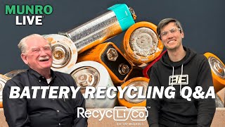 RecycLiCo Battery Recycling Q&A with Engineering Explained & Kemetco Research