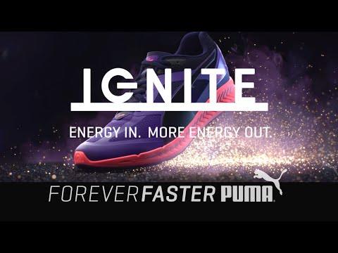 THE ALL NEW PUMA IGNITE | ENERGY IN | MORE ENERGY OUT