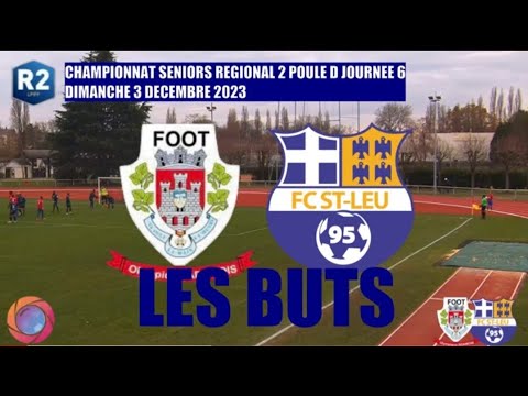 DIMANCHE 3 DECEMBRE SENIORS R2 OL ADAMOIS - FC ST LEU 95 LES BUTS