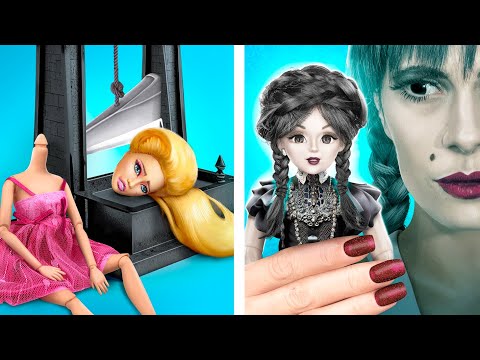 Wednesday Addams! From Nerd to Popular Extreme Makeover with Gadgets from TikTok!