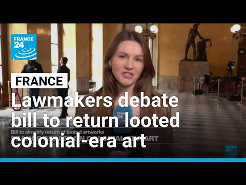 French lawmakers to debate bill to return looted colonial-era art