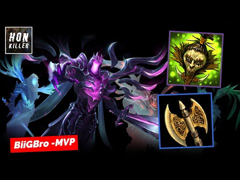 HoN Shadowblade SHRUNKEN HEAD with RUNED CLEAVER - MVP