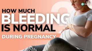 What causes bleeding during pregnancy | Is vaginal bleeding normal during pregnancy? | iMumz
