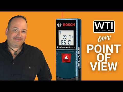 BOSCH Blaze Laser Distance Measure Tool - WTI product video review