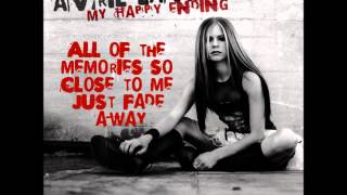 My Happy Ending (clean) Avril Lavigne lyrics