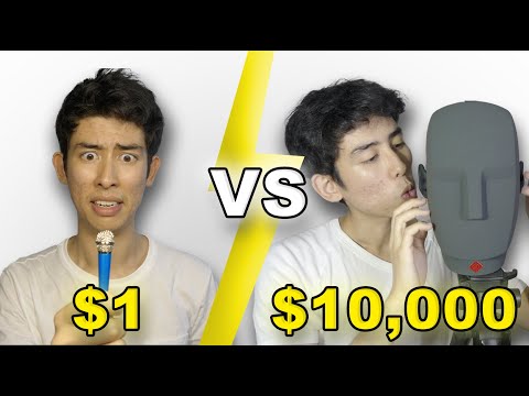 $1 Microphone vs $10,000 Microphone [ASMR]