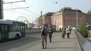 preview picture of video 'Die Potsdamer Mitte, Humboldtstraße, April 2014'