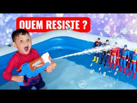 Você NÃO vai ACREDITAR No Que Acontece Quando O LANÇADOR de Água É Testado!