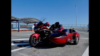 【側車でGO】GL1800SCサイドカー湘南を走る