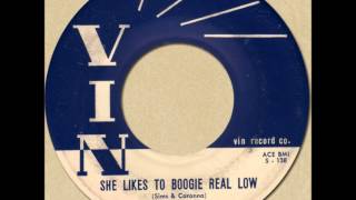FRANKIE LEE SIMS - SHE LIKES TO BOOGIE REAL LOW [Vin 1006] 1958